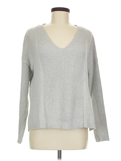Pre-owned Lilla P Pullover Sweater In Gray