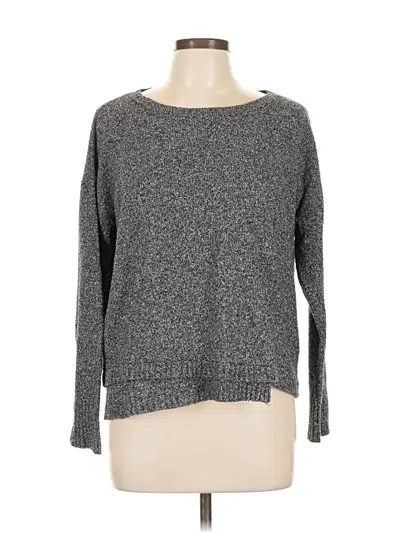 Pre-owned Lilla P Pullover Sweater In Gray