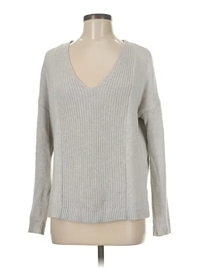 Pre-owned Lilla P Pullover Sweater In Gray