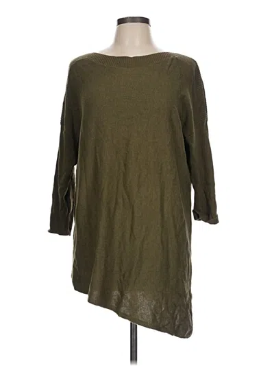 Pre-owned Lilla P Pullover Sweater In Green