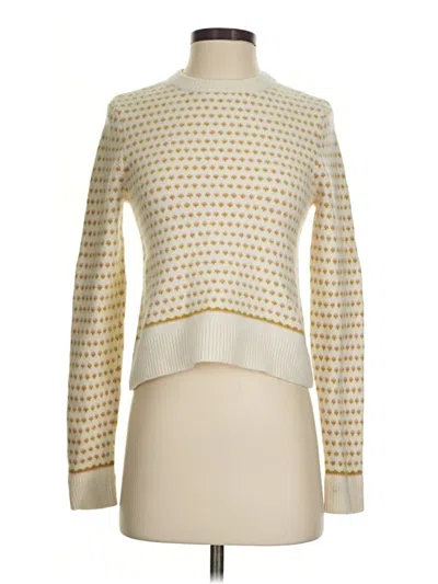 Pre-owned Lilla P Pullover Sweater In Ivory