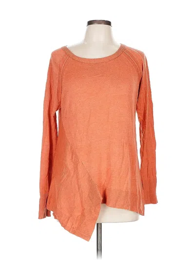 Pre-owned Lilla P Pullover Sweater In Orange