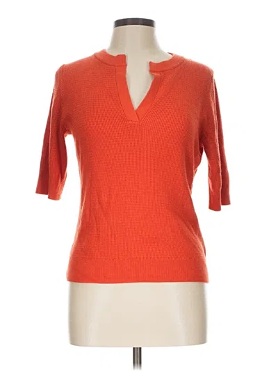 Pre-owned Lilla P Pullover Sweater In Orange