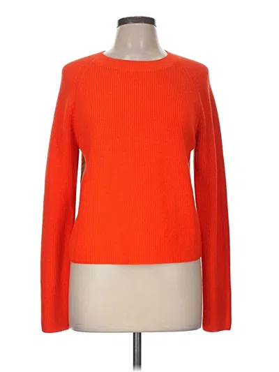 Pre-owned Lilla P Pullover Sweater In Orange
