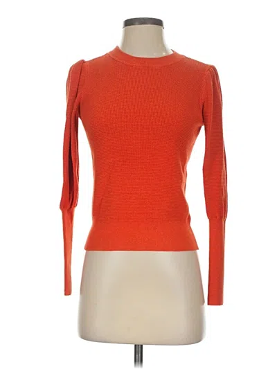 Pre-owned Lilla P Pullover Sweater In Orange