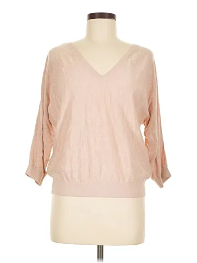 Pre-owned Lilla P Pullover Sweater In Pink