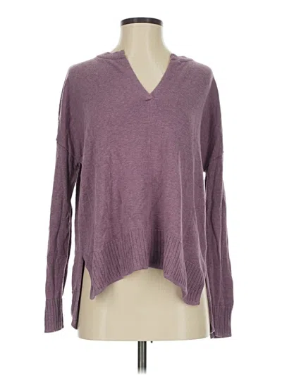 Pre-owned Lilla P Pullover Sweater In Purple