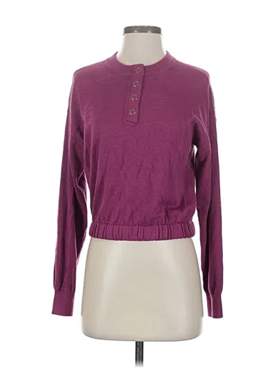 Lilla P Pullover Sweater In Purple