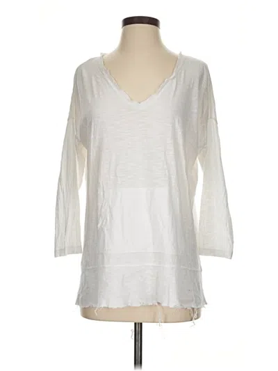 Pre-owned Lilla P Pullover Sweater In Silver