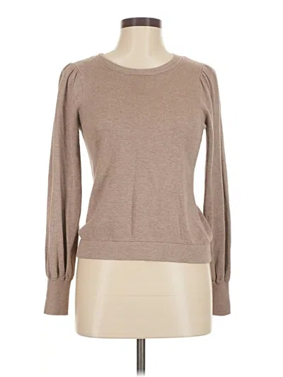 Pre-owned Lilla P Pullover Sweater In Tan