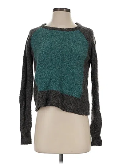 Pre-owned Lilla P Pullover Sweater In Teal