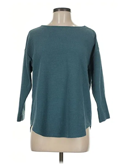 Pre-owned Lilla P Pullover Sweater In Teal