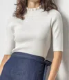 Lilla P Sweater In White