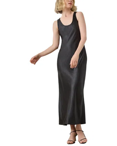 Lilla P Satin Bias Maxi Dress