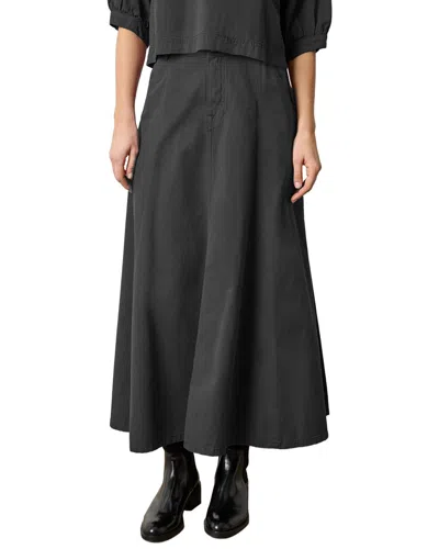 Lilla P Seamed Maxi Skirt In Black