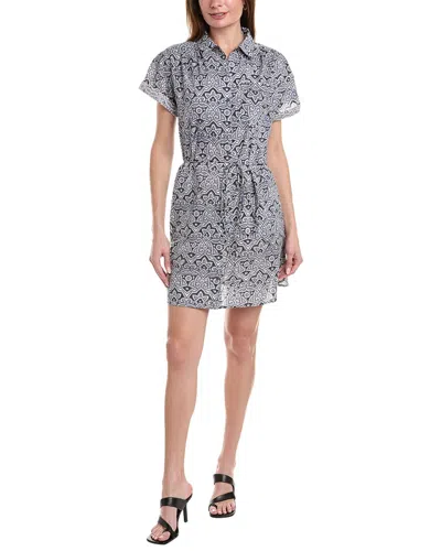 Lilla P Shirtdress In Gray
