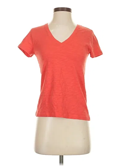 Pre-owned Lilla P Short Sleeve T-shirt In Orange