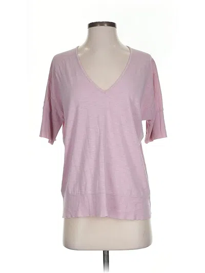 Pre-owned Lilla P Short Sleeve T-shirt In Pink