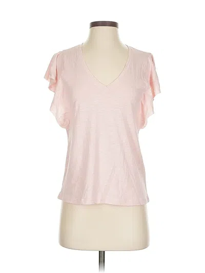 Pre-owned Lilla P Short Sleeve T-shirt In Pink