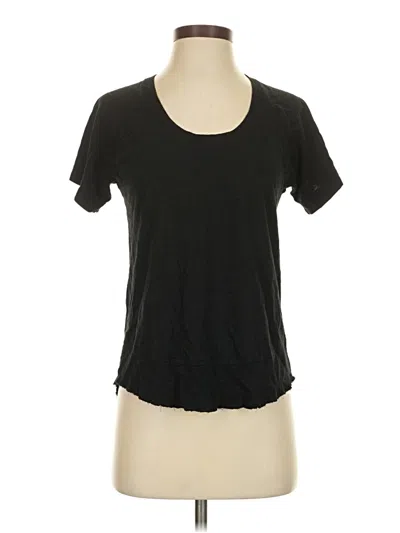 Pre-owned Lilla P Short Sleeve T-shirt In Black