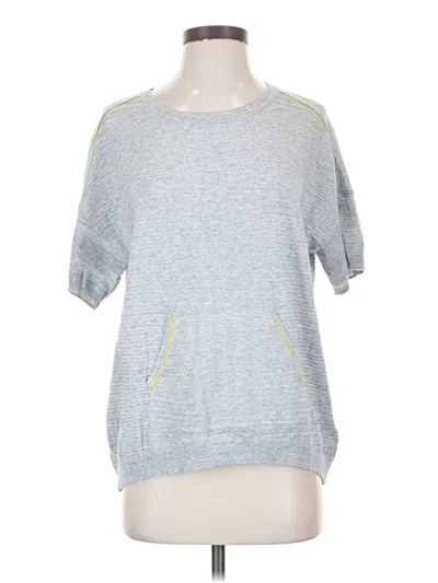 Pre-owned Lilla P Short Sleeve T-shirt In Gray