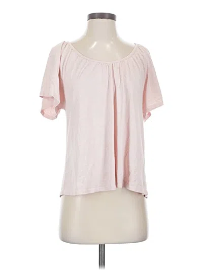 Pre-owned Lilla P Short Sleeve T-shirt In Pink