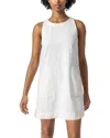 Lilla P Side Button Canvas Dress In White In White