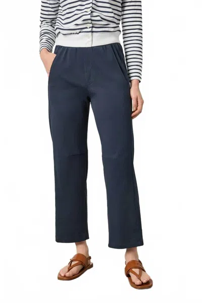 Lilla P Side Panel Pant In Navy In Blue