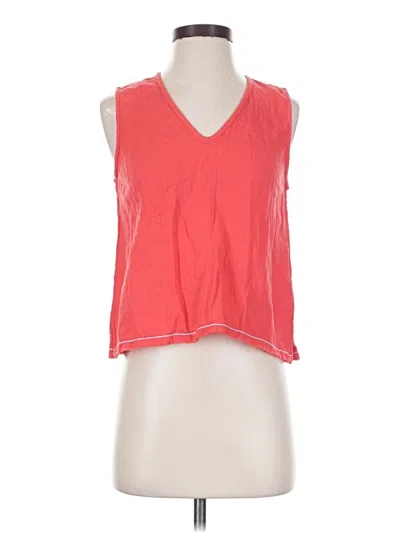 Lilla P Sleeveless Blouse In Red
