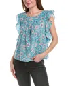 Lilla P Sleeveless Ruffle Top