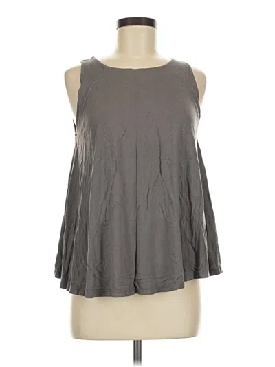 Pre-owned Lilla P Sleeveless T-shirt In Gray