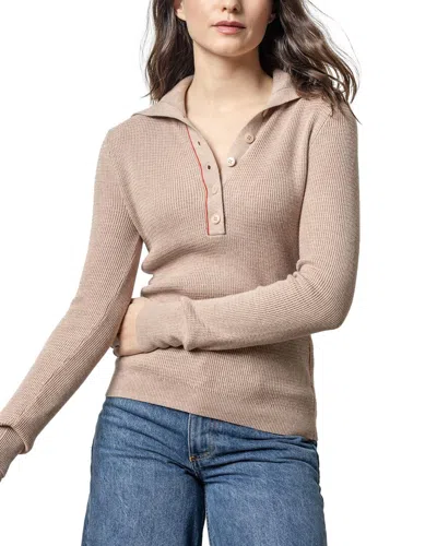 Lilla P Sweater In Brown
