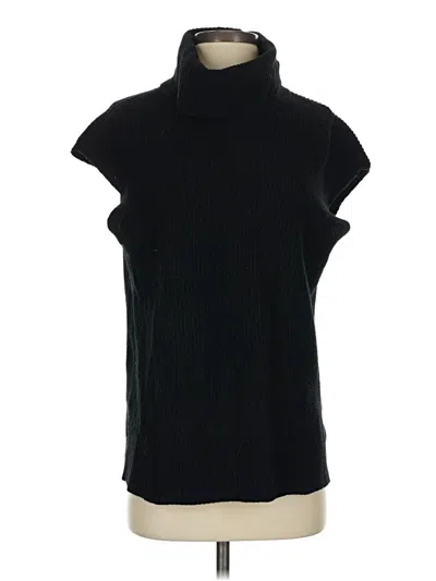 Pre-owned Lilla P Sweater Vest In Black