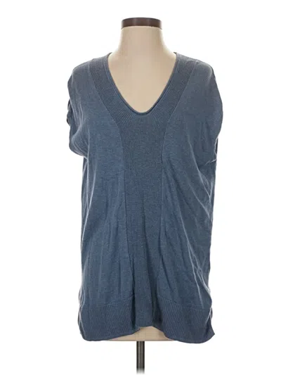 Pre-owned Lilla P Sweater Vest In Blue