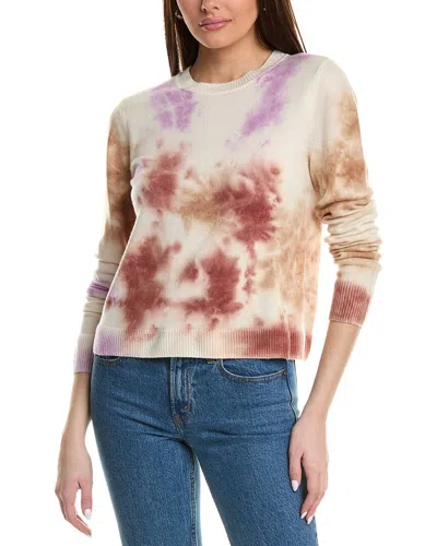 Lilla P Tie-dyed Cardigan Wool & Cashmere-blend Sweater In Multi