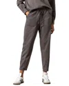 Lilla P Tie Waist Utility Pant In Gray