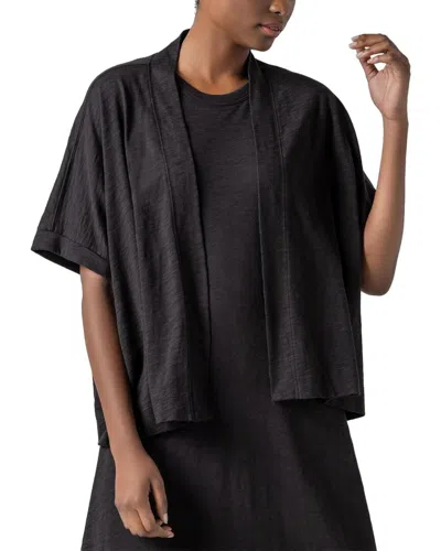 Lilla P Travel Cardigan In Black