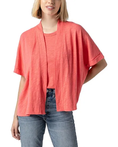 Lilla P Travel Cardigan In Pink