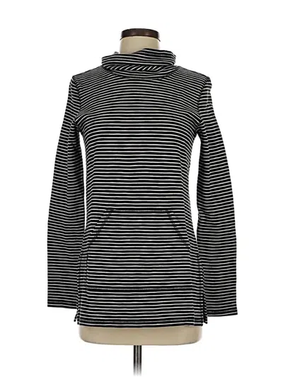 Pre-owned Lilla P Turtleneck Sweater In Black