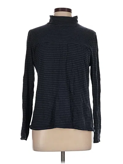 Pre-owned Lilla P Turtleneck Sweater In Black