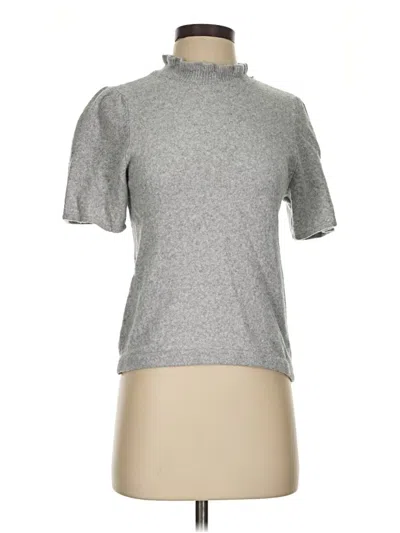 Pre-owned Lilla P Turtleneck Sweater In Gray