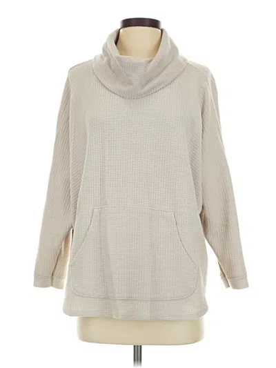 Pre-owned Lilla P Turtleneck Sweater In Ivory