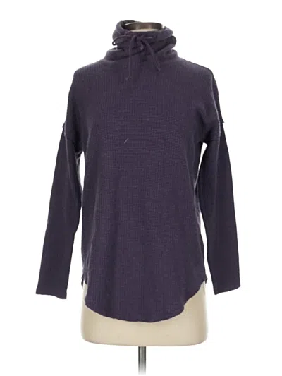 Pre-owned Lilla P Turtleneck Sweater In Purple
