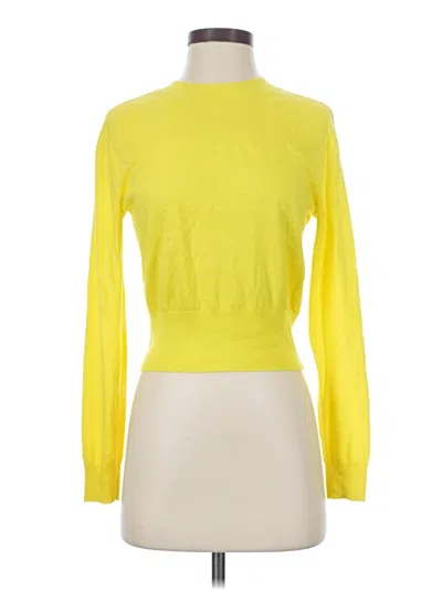 Pre-owned Lilla P Turtleneck Sweater In Yellow