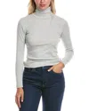 Lilla P Turtleneck T-shirt In Gray