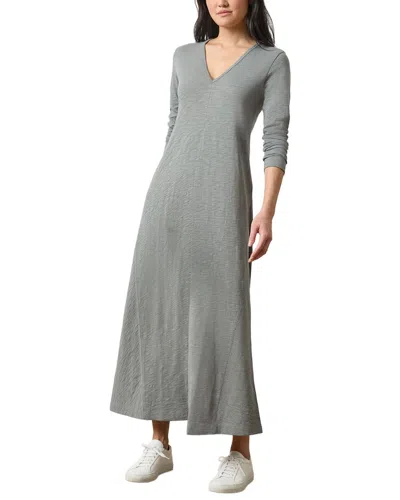 LILLA P V-NECK MAXI DRESS
