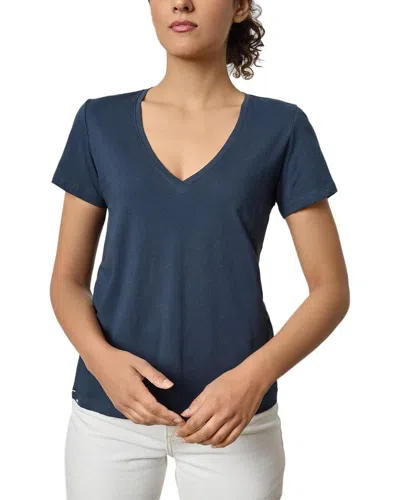 Lilla P V-neck Shirt In Blue