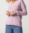 Lilla P V-neck Sweater In Pink In Pink