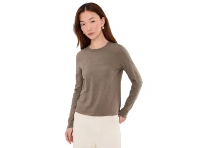 Lilla P Vintage Bias T-shirts Women's Clothing Shiitake: Sm, Cotton In Brown