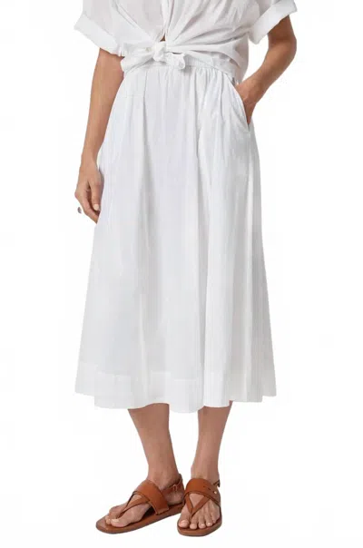 Lilla P Voile Circle Skirt In White